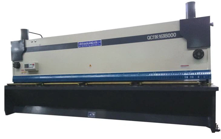 AHYW Yawei 16mm mild steel plate 6m CNC VR Guillotine shears china factory