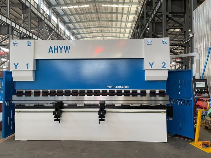 AHYW Yawei Servo Motorized Pump Press Brake 4M